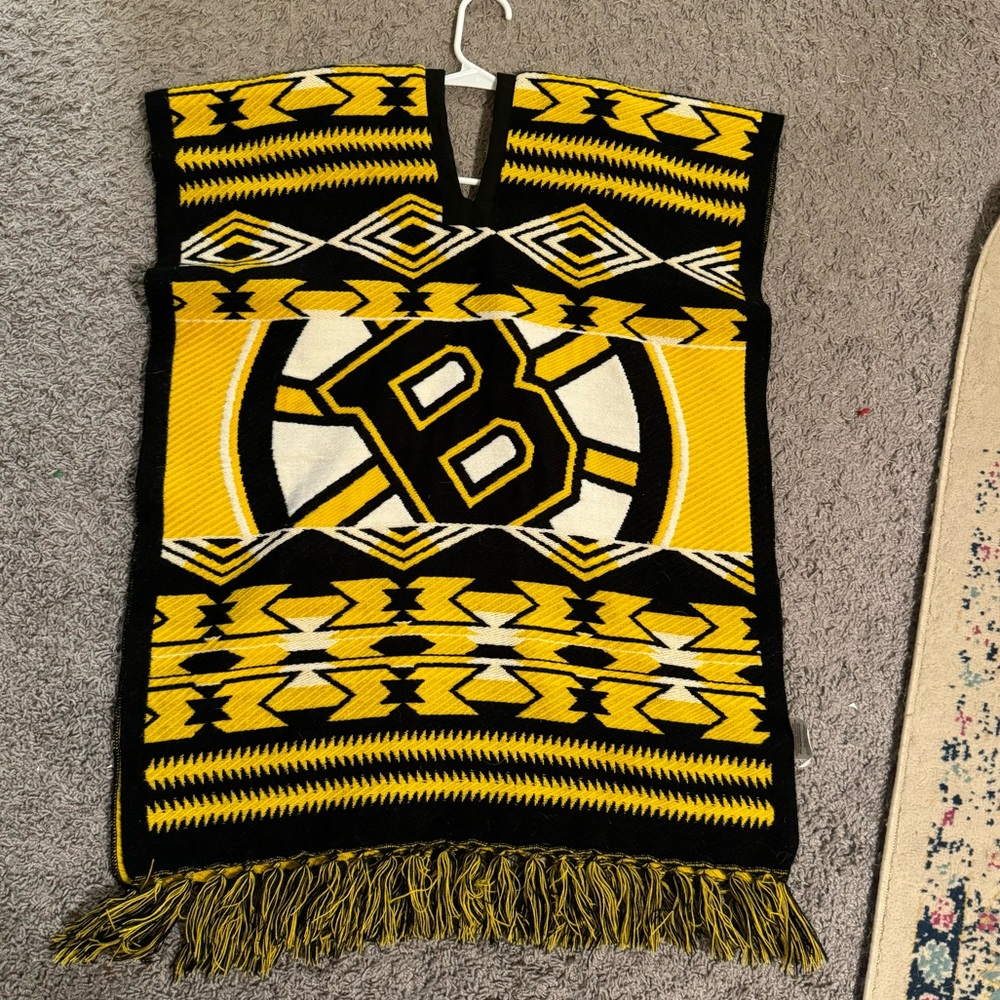 Boston bruins poncho